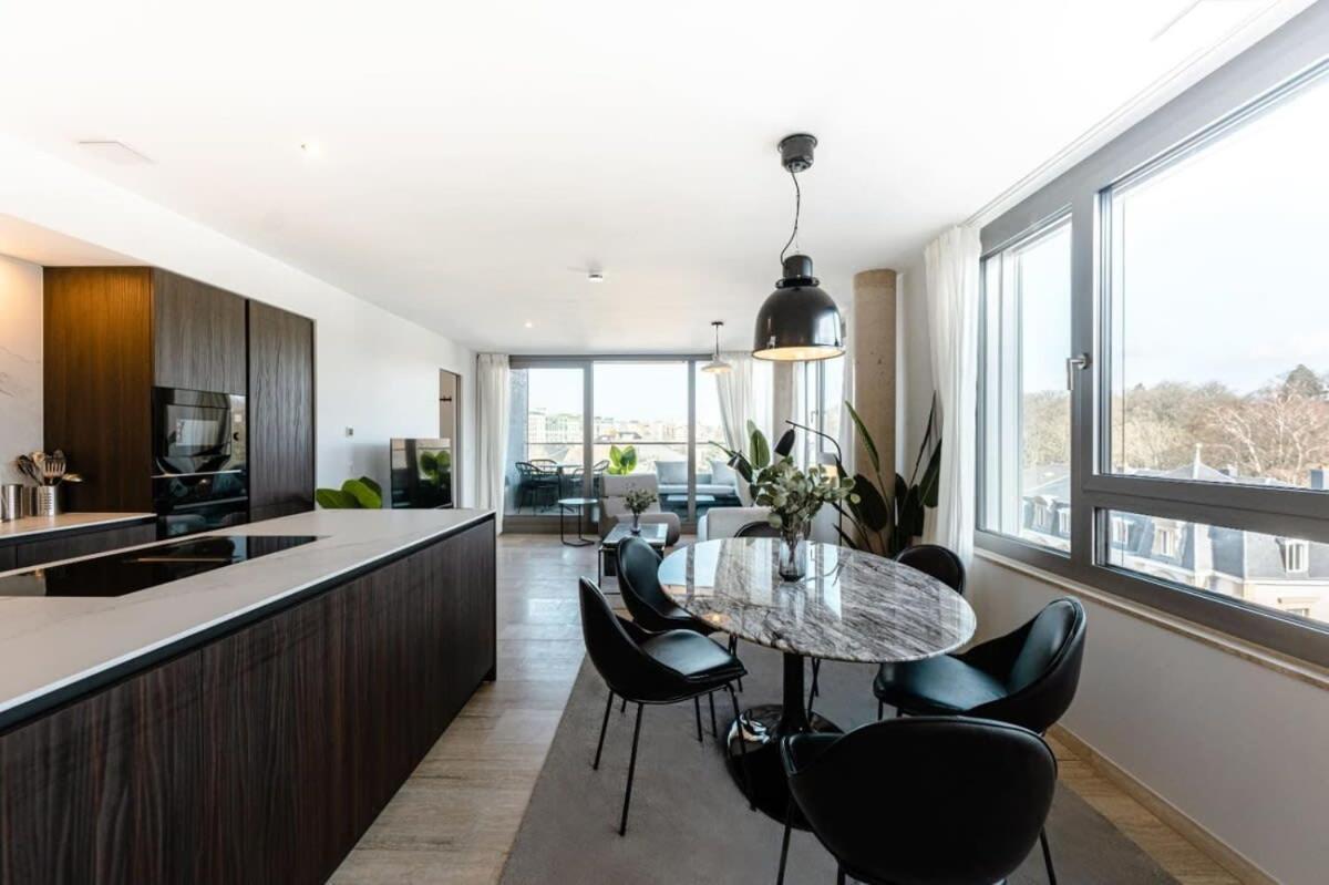 City Luxury With City Views In Ville Haute 卢森堡 外观 照片